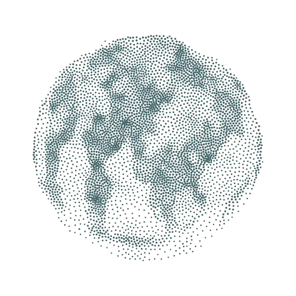An illustration of a circle formed by smaller circles